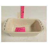 Longaberger loaf pan blue