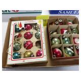 Glass ball ornaments