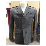 Old naval officer dress blue jacket. (WWII)