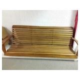 79 " long porch hanging swing