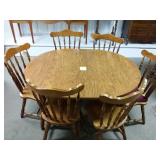 Table with 6 chairs