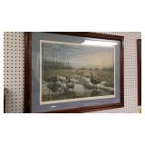 "Flooded field" duck picture