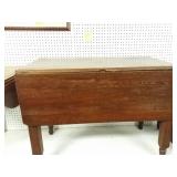 Foldable table. Missing hinges