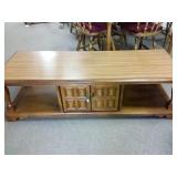 Coffee table with cabinet