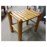 Wood stool