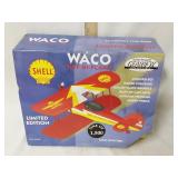 Shell Waco UBF Bi-Plane die-cast coin bank