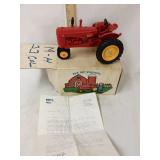 1/16th scale Massey Harris 33 toy farmer