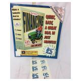 John Deere credit cardstock double sided poster