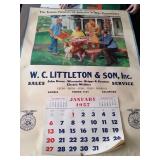 W. C. Littleton & Sons 1957 Calendar
