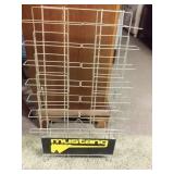 Mustang literature holder