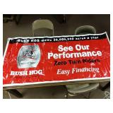 Bushhog vinyl sign