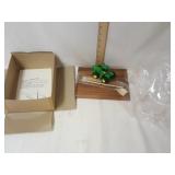1/64th scale John Deere 8850 plaque