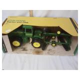 1/16th scale John Deere tractor and disk