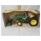 1/16th scale John Deere utility tractor with end