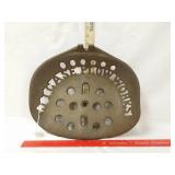 JI Case Plow works cast iron tractor seat 12x14