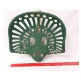 Chieftain Canton green cast iron tractor seat.