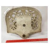White cast iron seat 15x14