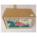 1/3 scale model die cast pedal car. Hook and