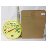 Yellow John Deere thermometer