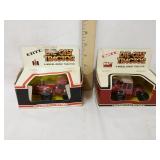 1/64th scale (2) International and Massey