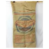 Cooperative Mills burlap bag