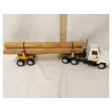 John Deere logging truck