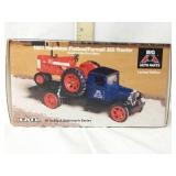 1931 Hawkeye flatbed Farmall 350 tractor