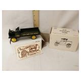 John Deere motorized cart (cast iron)and 1918