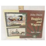 John Deere buggies and wagons