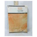 Allis-Chalmers 990 . 995 Operators manual