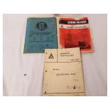Allis-Chalmers Corn heads manuals and flat rate