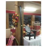 Two man saw painted black