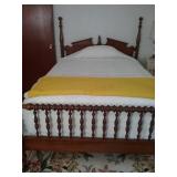 Double Full Spool Bed Bates George Washington