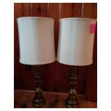 2 Brass Lamps