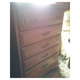 Young Hinkle Charter Oak 5 Drawer Chest