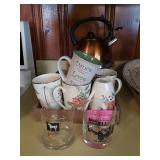 14 Piece Lot White Horse Scotch