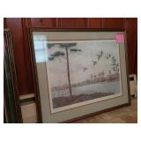 Stanley Stearns Print Fishing Creek Signed