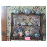 30 Piece Shelf & Lustreware