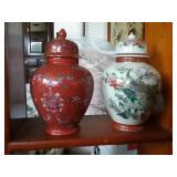 Japanese Porcelainware Satsuma Ginger Jars