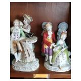 4 Piece Porcelain Figurines Betson
