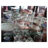 Blue Delft Booths England Royal Albert China Lot