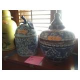 2 Ginger Jars