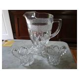 3 Piece Lot Pressed Lot