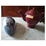McCormick Tea Pot Lusterware Wall pocket