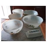 7 Piece Pyrex Fire King Hamilton Beach Lot