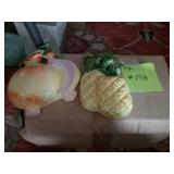 11 piece Fruit & Veg wall hangings