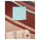 Mexico Zapotec Wool Rug Like new 29x59