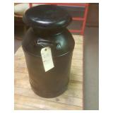 Castaneda Dairy Co. Trenton N. J. Milk Can