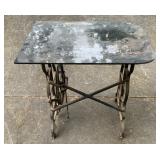 Antique Mason MFG Co. Sewing Machine Table