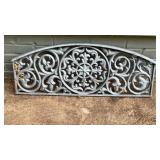 Ornate Cast iron architectural panel-scroll work